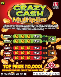 Crazy Cash Multiplier Ticket