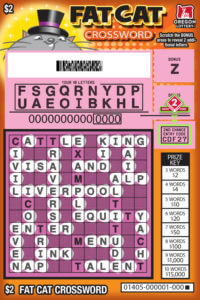 Fat Cat Crossword scratched