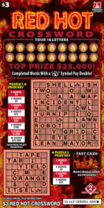 Red Hot Crossword front